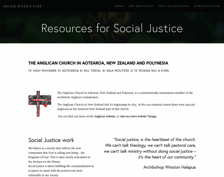 Anglicansocialjustice.nz thumbnail