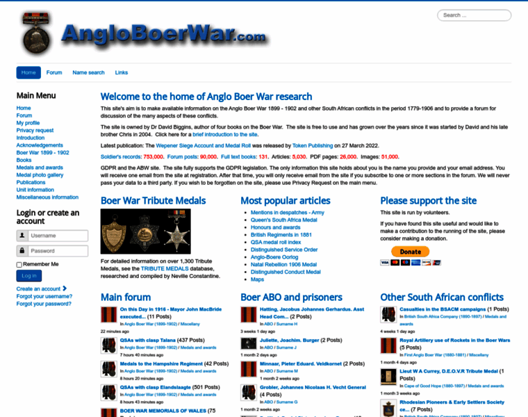 Angloboerwar.com thumbnail