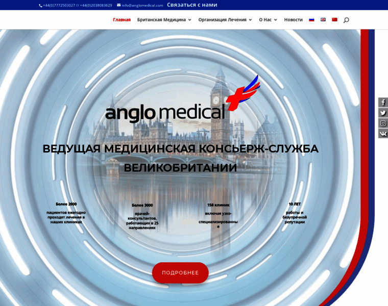 Anglomedical.com thumbnail