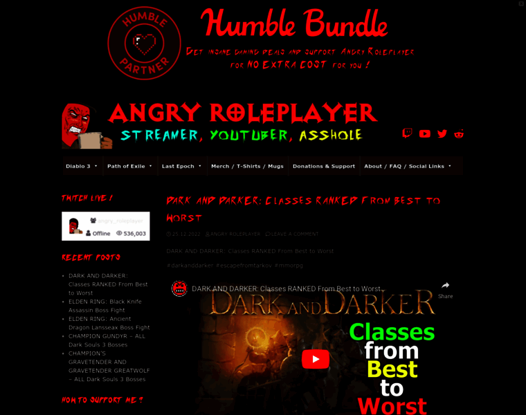 Angryroleplayer.com thumbnail