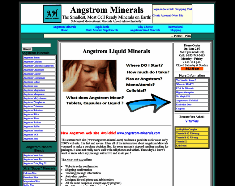 Angstrom-mineral.com thumbnail