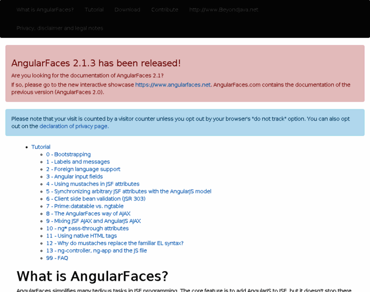 Angularfaces.com thumbnail
