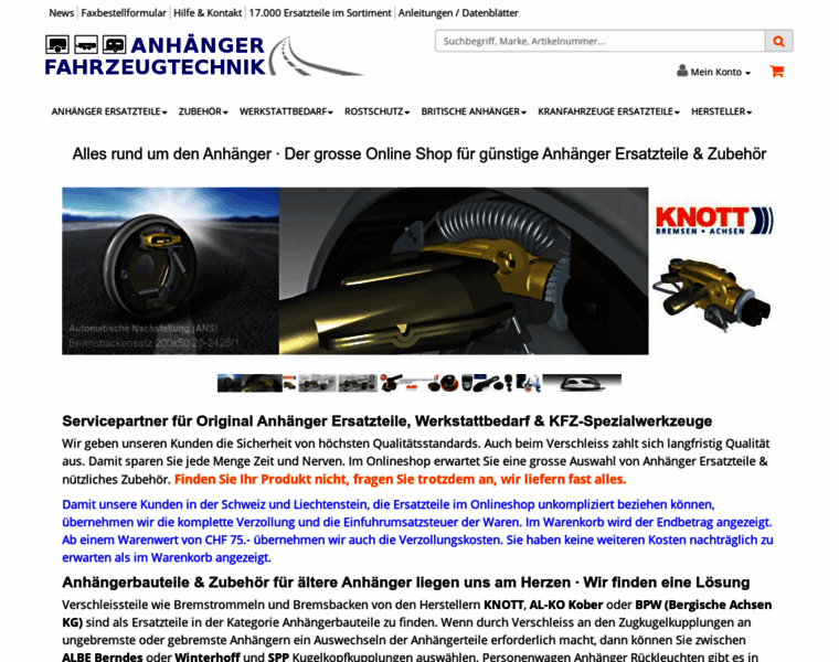 Anhaenger-fahrzeugtechnik.ch thumbnail