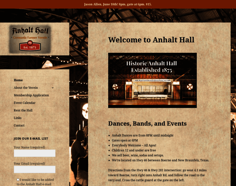 Anhalthall.com thumbnail