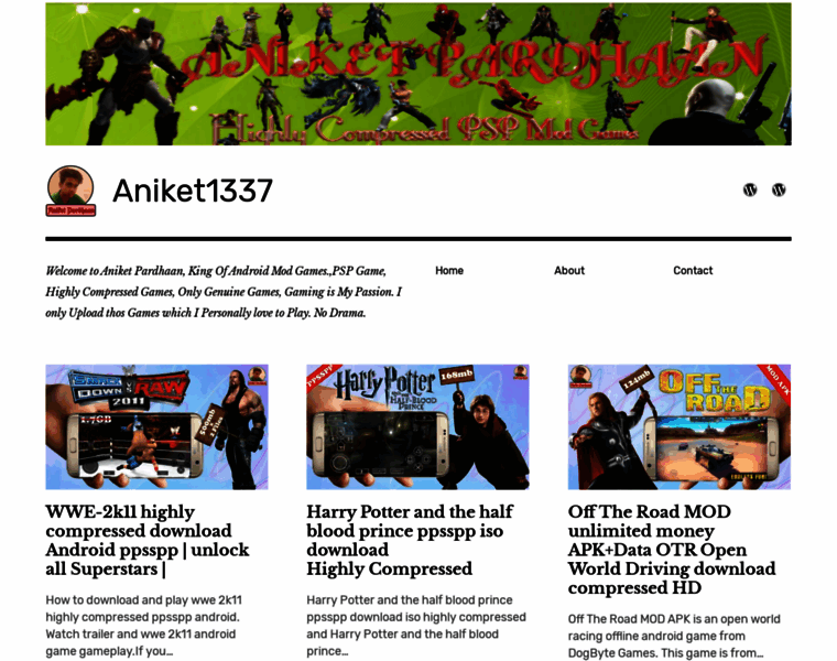 Aniket1337.wordpress.com thumbnail