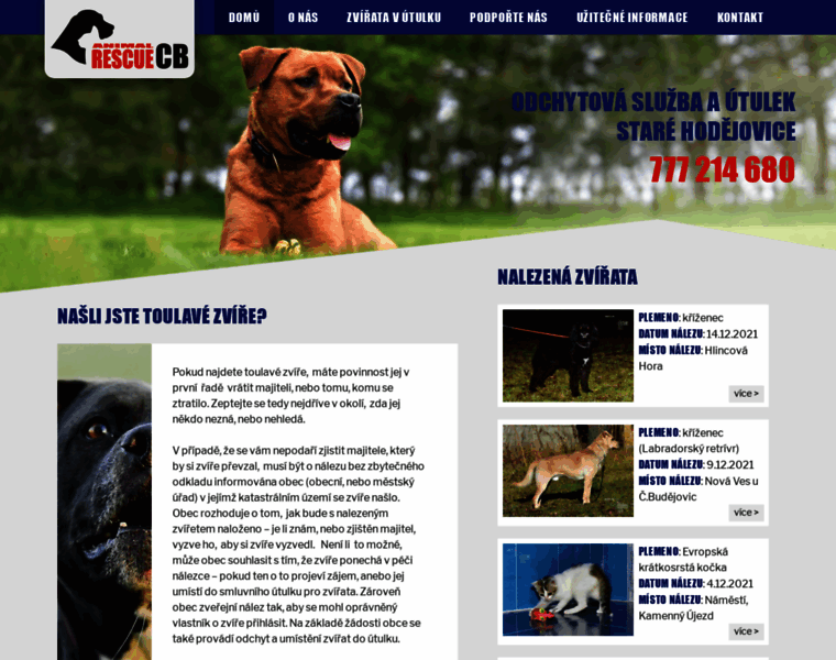 Animal-rescue.cz thumbnail
