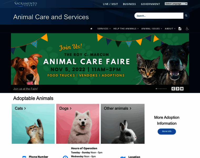 Animalcare.saccounty.gov thumbnail