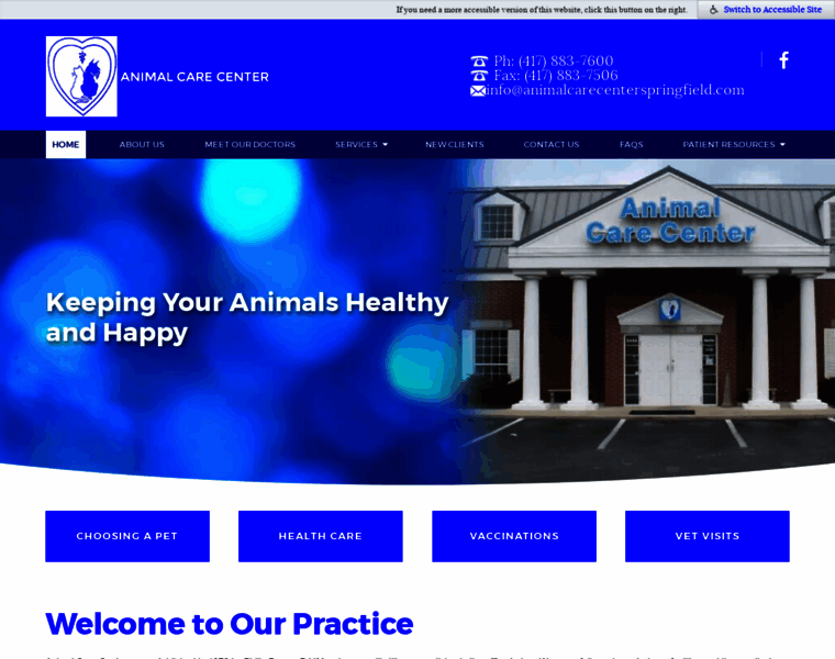 Animalcarecenterspringfield.com thumbnail