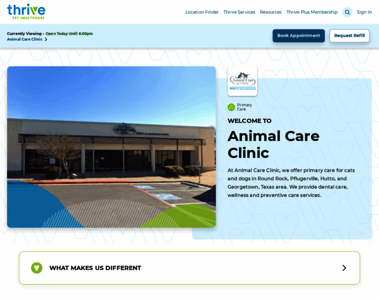 Animalcareclinicrr.com thumbnail