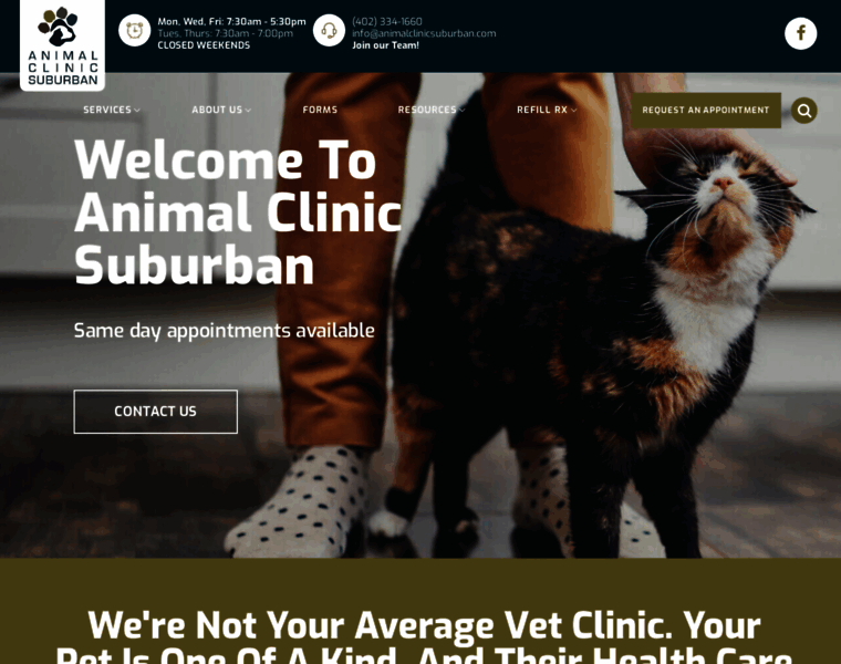 Animalclinicsuburban.com thumbnail