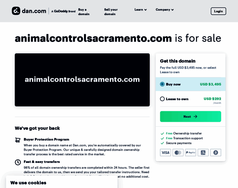 Animalcontrolsacramento.com thumbnail