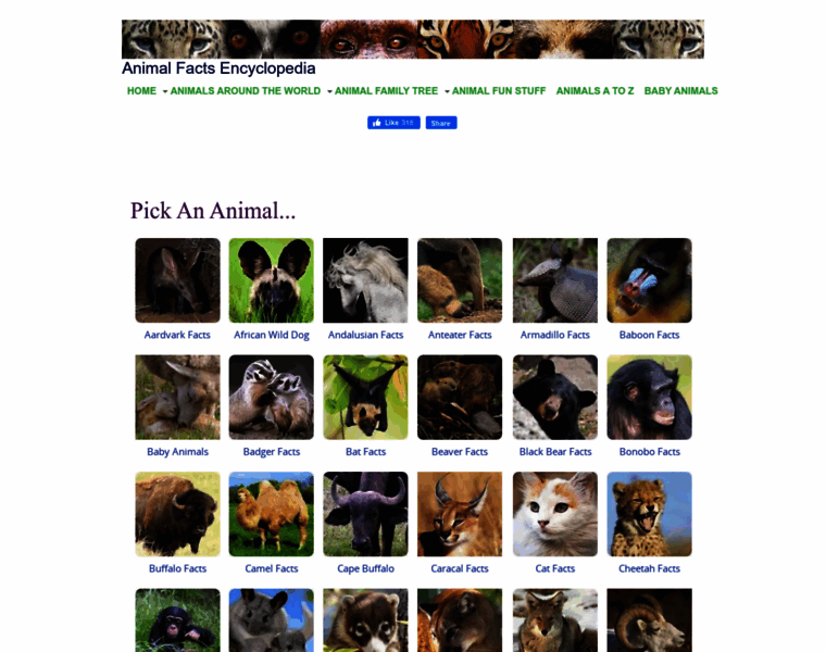 Animalfactsencyclopedia.com thumbnail