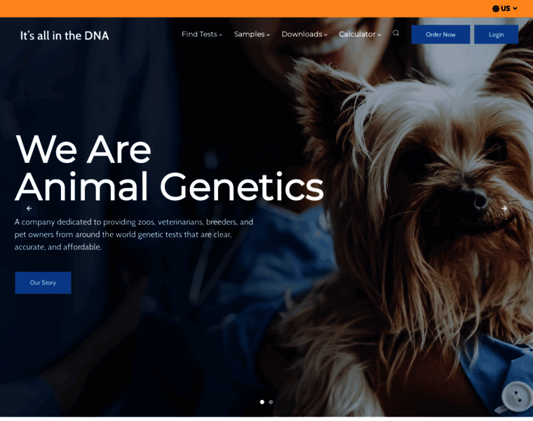 Animalgenetics.com thumbnail