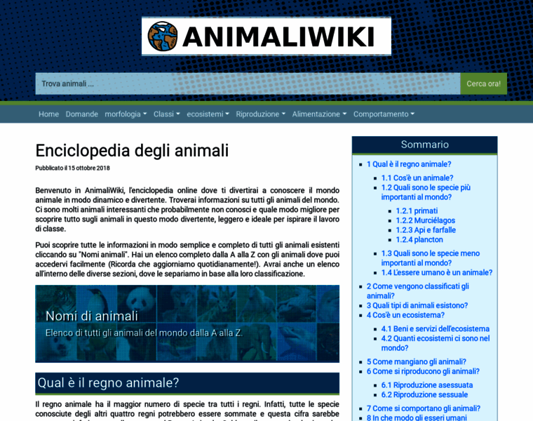 Animali.wiki thumbnail