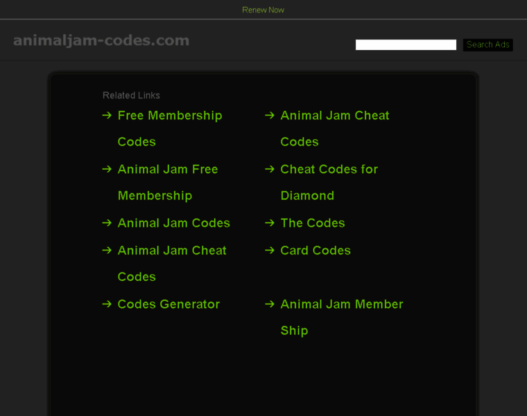 Animaljam-codes.com thumbnail
