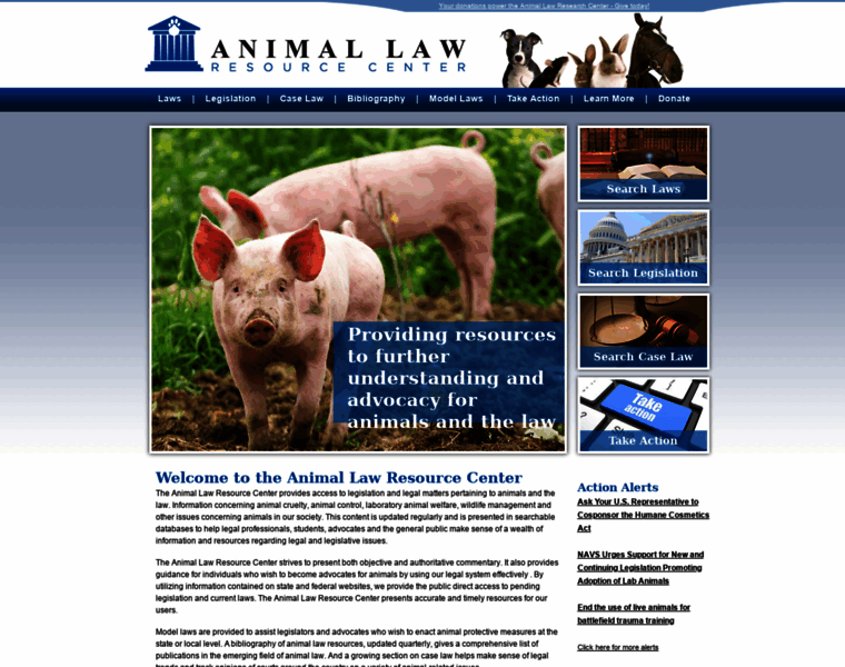 Animallaw.com thumbnail