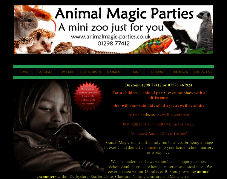 Animalmagic-parties.co.uk thumbnail