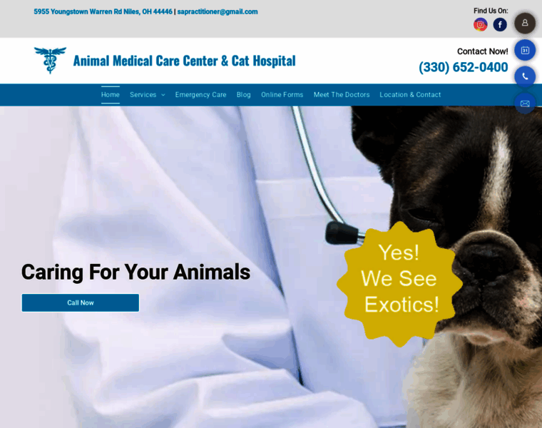Animalmedcarecenter.com thumbnail