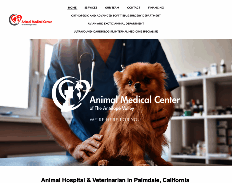 Animalmedicalcenterav.com thumbnail
