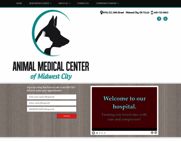 Animalmedicalcentermwc.com thumbnail