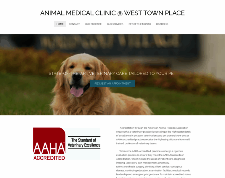 Animalmedicalclinicwesttownplace.com thumbnail