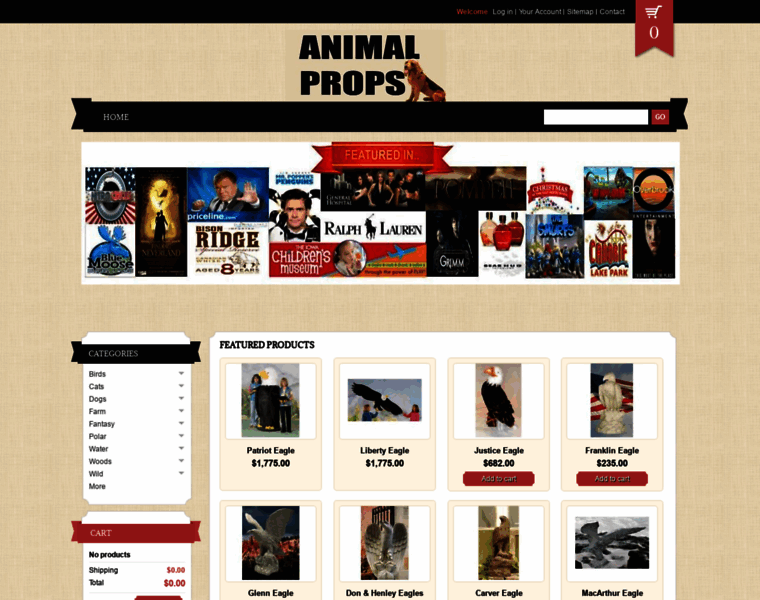 Animalprops.com thumbnail