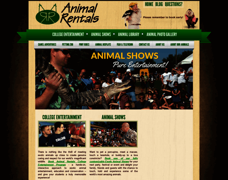 Animalrentals.com thumbnail