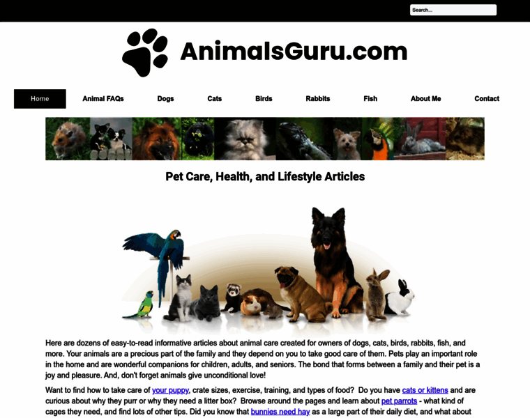 Animalsguru.com thumbnail