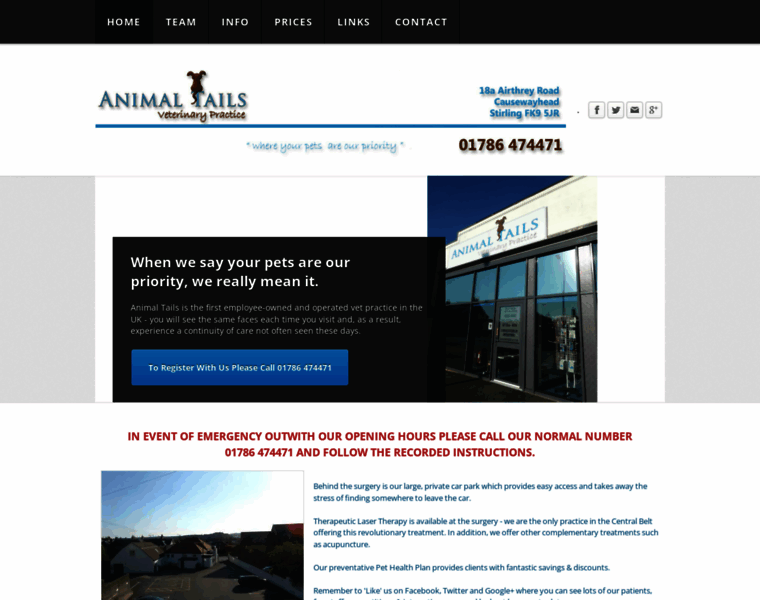 Animaltailsvets.com thumbnail