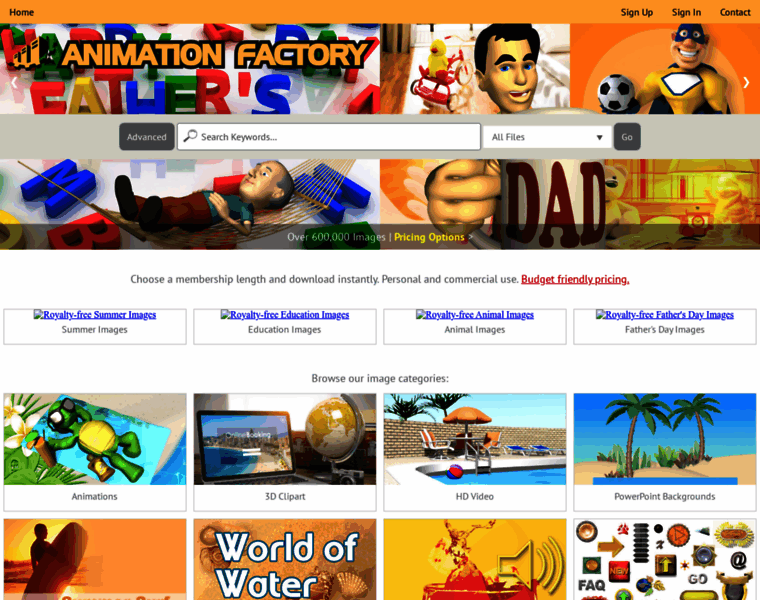 Animationfactory.com thumbnail