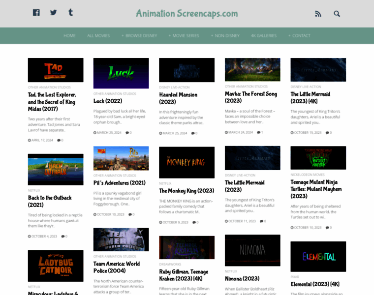 Animationscreencaps.com thumbnail