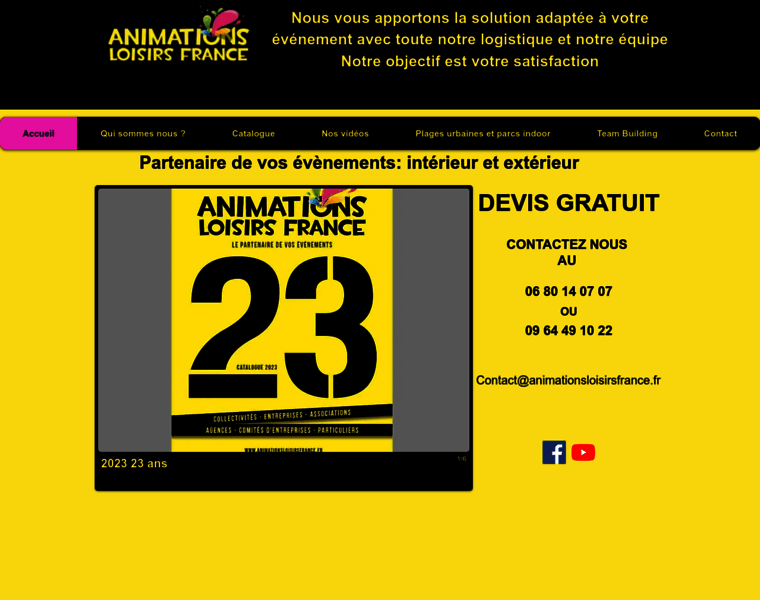 Animationsloisirsfrance.fr thumbnail