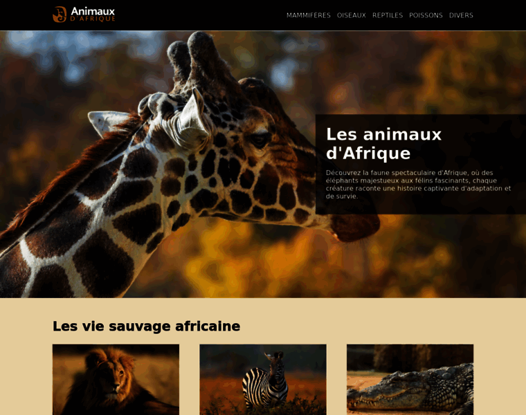 Animaux-afrique.com thumbnail