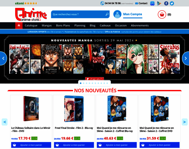 Anime-store.fr thumbnail
