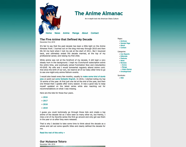 Animealmanac.com thumbnail