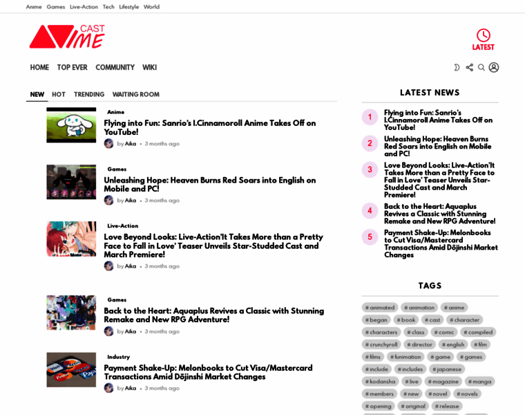 Animecast.net thumbnail