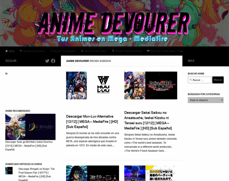 Animedevourer.com thumbnail