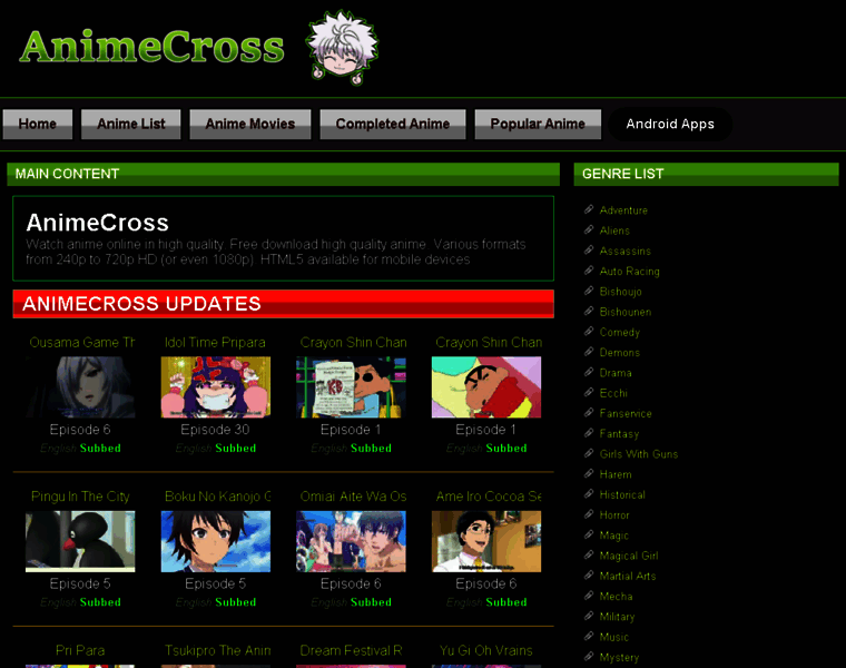 Animefushigi.animecross.net thumbnail