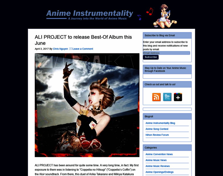 Animeinstrumentality.net thumbnail