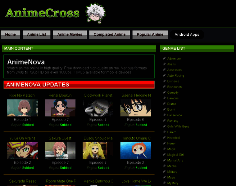 Animenova.animecross.net thumbnail