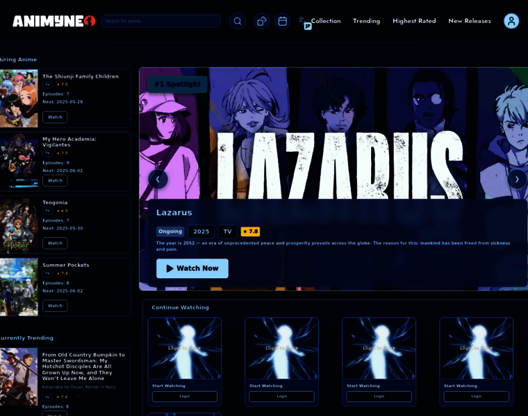 Animyne.com thumbnail