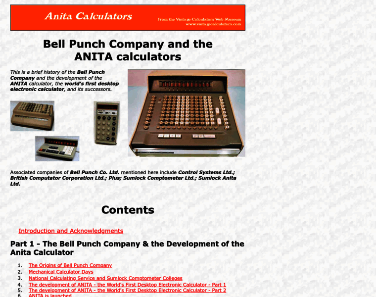 Anita-calculators.info thumbnail