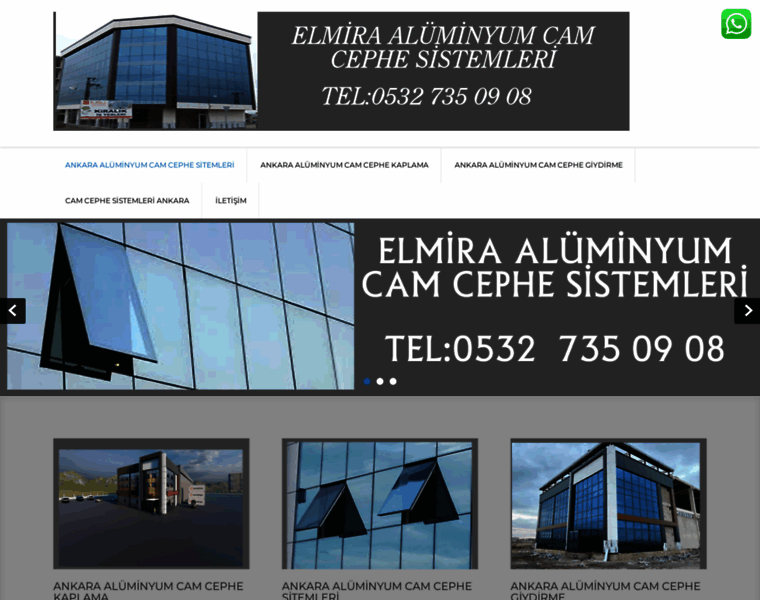 Ankaraaluminyumcamcephesistemleri.com thumbnail