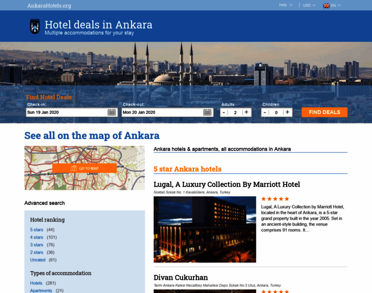 Ankarahotels.org thumbnail