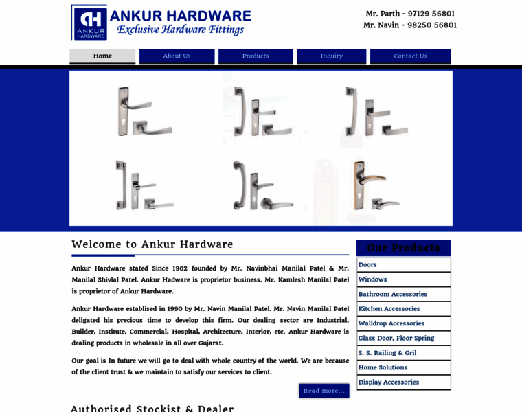 Ankurhardware.co.in thumbnail