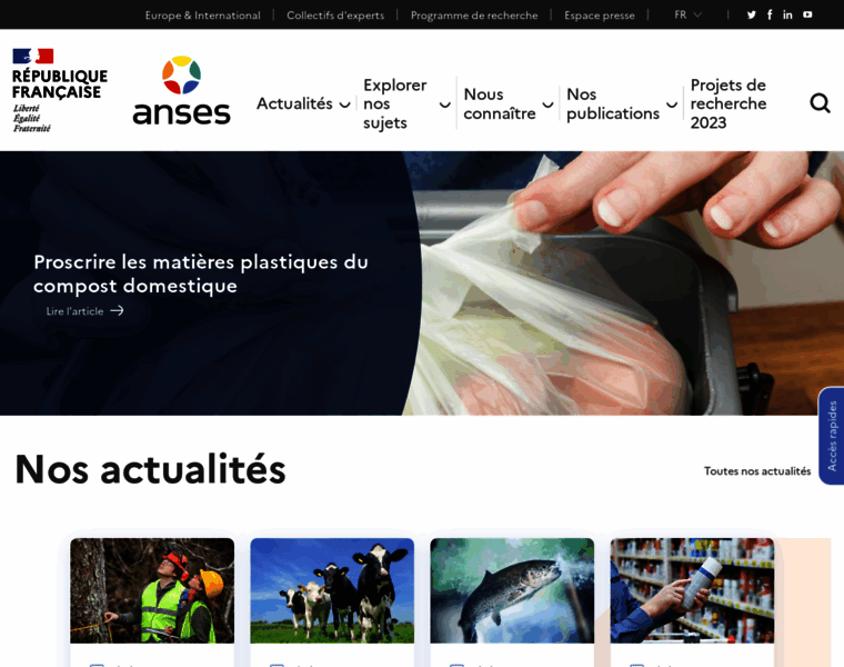 Anmv.anses.fr thumbnail