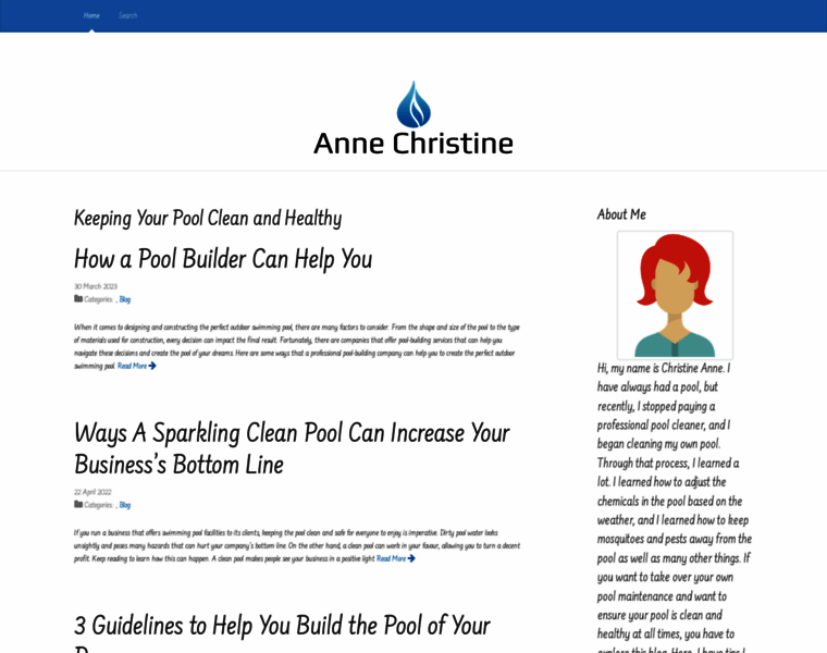 Anne-christine.com thumbnail