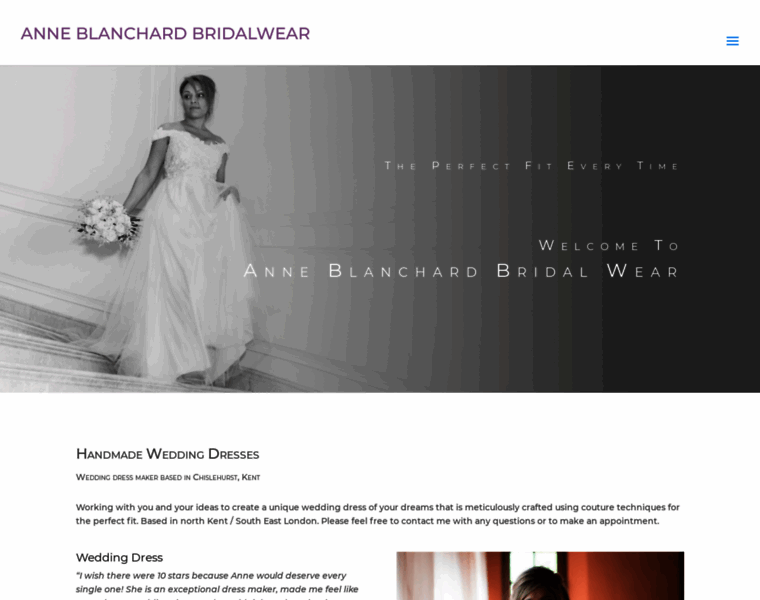 Anneblanchardbridalwear.co.uk thumbnail