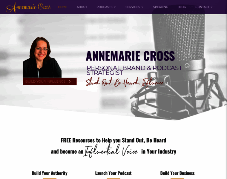 Annemariecross.com thumbnail