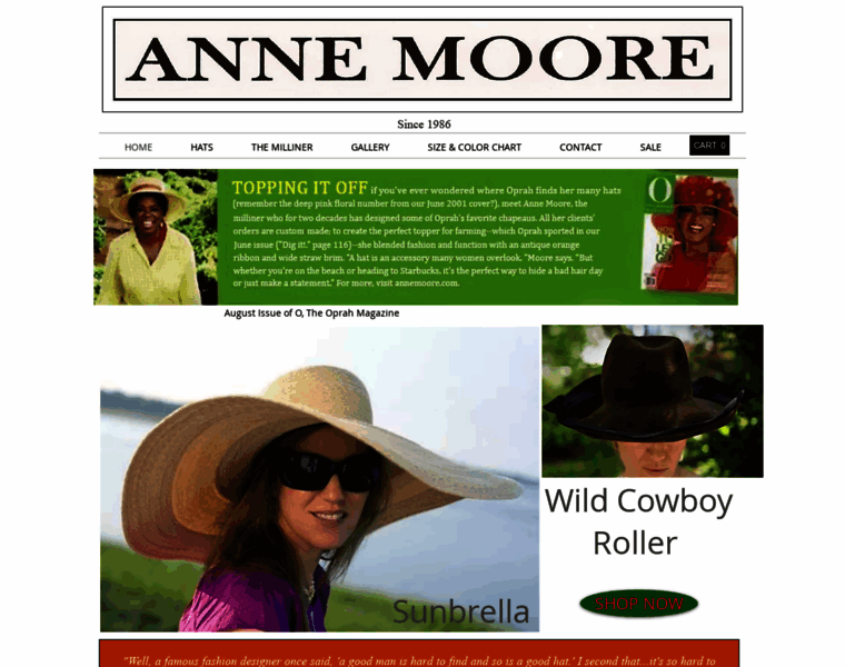 Annemoore.com thumbnail